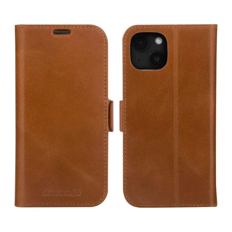 dbramante1928 Copenhagen – iPhone 15 Plus – Tan, folio, Apple, iPhone 15 Plus, καφέ