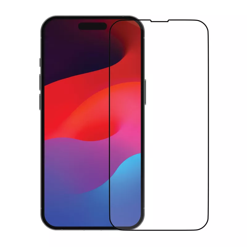 dbramante1928 eco-shield - iPhone 15 Pro Max - Μαύρο περίγραμμα, Apple, iPhone 15 Pro Max, Διαφανής