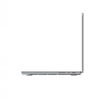 Θήκη για 14 inch MacBook Pro από d bramante — Μοντέλο Island, συμβατή με M3/M4/M5, οθόνη 35,6 cm, 258 g, Διαφανές