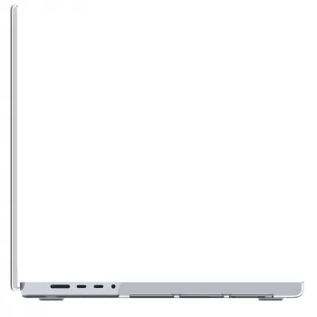 Θήκη για MacBook Pro 16 ίντσες (M4 2024 / M3 2023) από d bramante — Iceland Clear, κατάλληλη για οθόνη 40,6 cm, 348 g