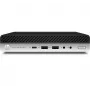 T1A HP EliteDesk 800 G4 Refurbished Intel® Core™ i5 i5-8500T 8 GB DDR4-SDRAM 256 GB SSD Windows 11 Pro Mini-PC μαύρο, ασημί