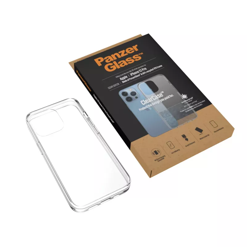 PanzerGlass ® ClearCase iPhone 13 Pro, θήκη, Apple, Apple - iPhone 13 Pro, διαφανές