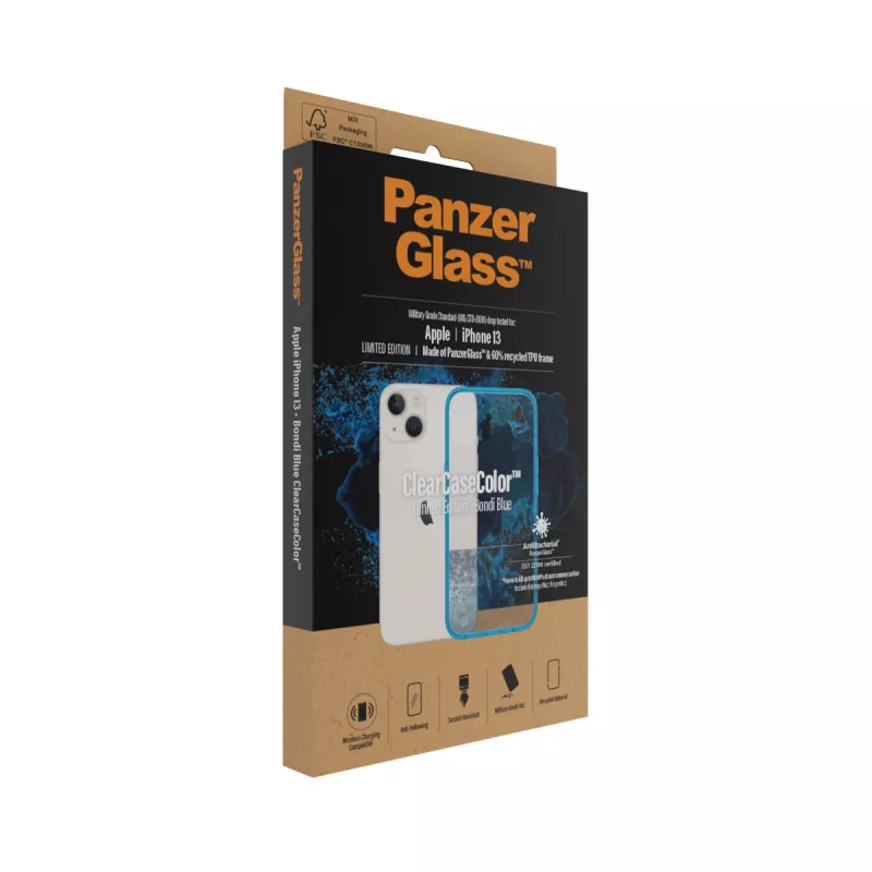 Θήκη ClearCaseColor PanzerGlass Apple iPhone 13 Bondie Blue