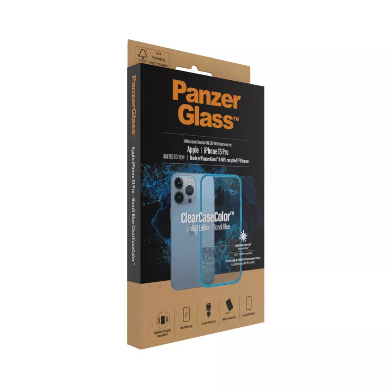 Θήκη PanzerGlass ClearCaseColor iPhone 13 Pro Bondie Blue
