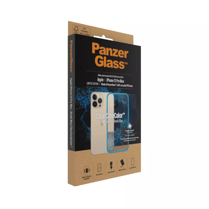 Θήκη ClearCaseColor™ PanzerGlass Apple iPhone 13 Pro Max Bondie Blue