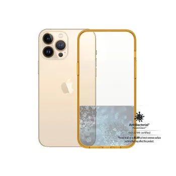 Προστατευτική θήκη ClearCaseColor PanzerGlass για iPhone 13 Pro Max 6,7 inch – PET και σκληρυμένο γυαλί, πορτοκαλί