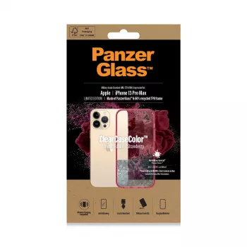 Θήκη ClearCaseColor Apple iPhone 13 Pro Max Strawberry PanzerGlass
