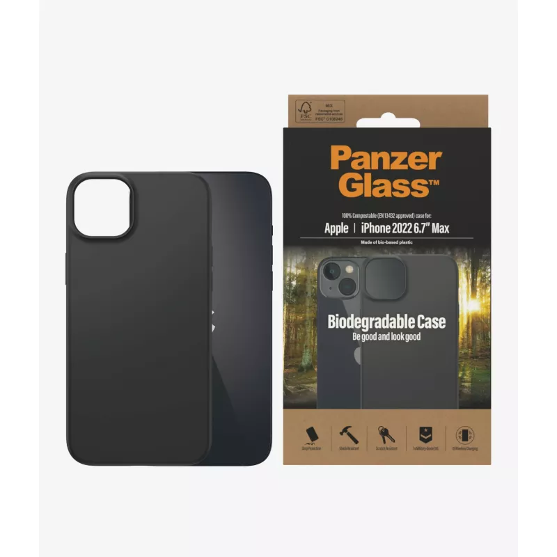 Βιοδιασπώμενη θήκη κινητού PanzerGlass 17 cm (6,7 inch)