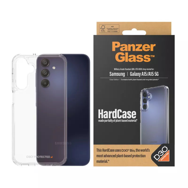 PanzerGlass® HardCase Διάφανη με D3O® Samsung Galaxy A15 | A15 5G