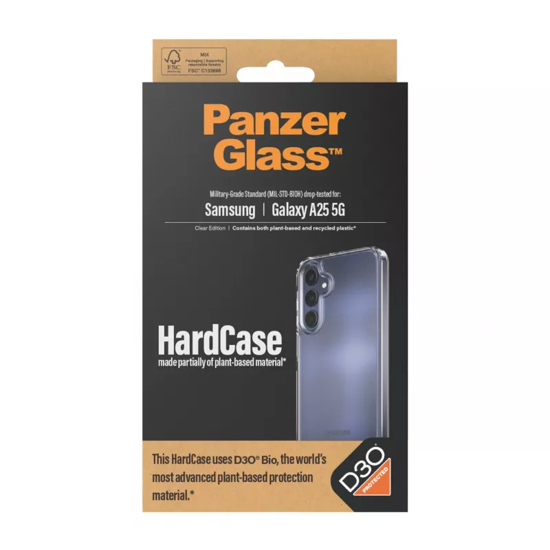 PanzerGlass® HardCase Διάφανη με D3O® Samsung Galaxy A25 5G