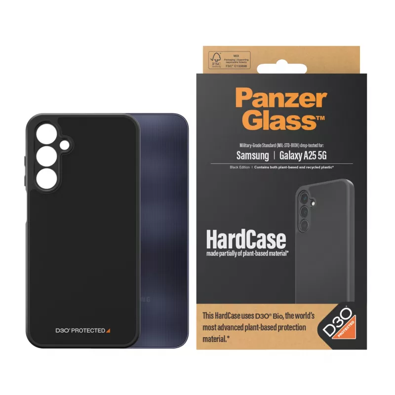 PanzerGlass HardCase με D3O MagSafe, Samsung Galaxy A25 5G, διάφανη