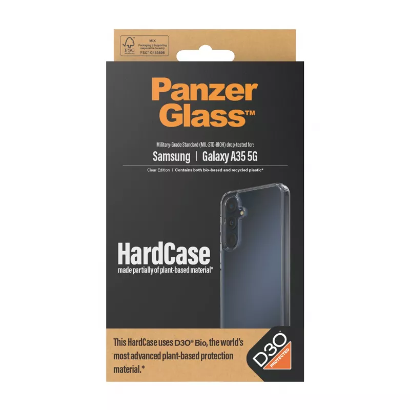 PanzerGlass® HardCase Διάφανη με D3O® Samsung Galaxy A35 5G