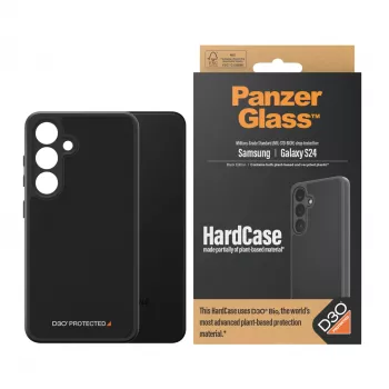 PanzerGlass ® HardCase Μαύρη με D3O® Samsung Galaxy S24, Κάλυμμα, Samsung, Samsung - Galaxy S24, Μαύρη