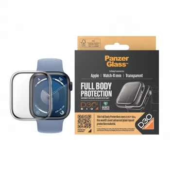 Μεμβράνη προστασίας οθόνης Full Body PanzerGlass Apple Watch Series 9 41mm Διάφανη