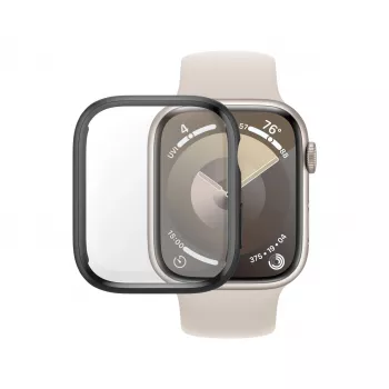 Προστασία οθόνης Full Body PanzerGlass Apple Watch Series 9 D3O 45mm Μαύρη