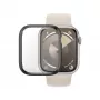 Προστασία οθόνης Full Body PanzerGlass Apple Watch Series 9 D3O 45mm Μαύρη