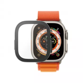 PanzerGlass ® Μεμβράνη προστασίας οθόνης Full Body με D3O® Apple Watch Ultra | 49mm | Μαύρη