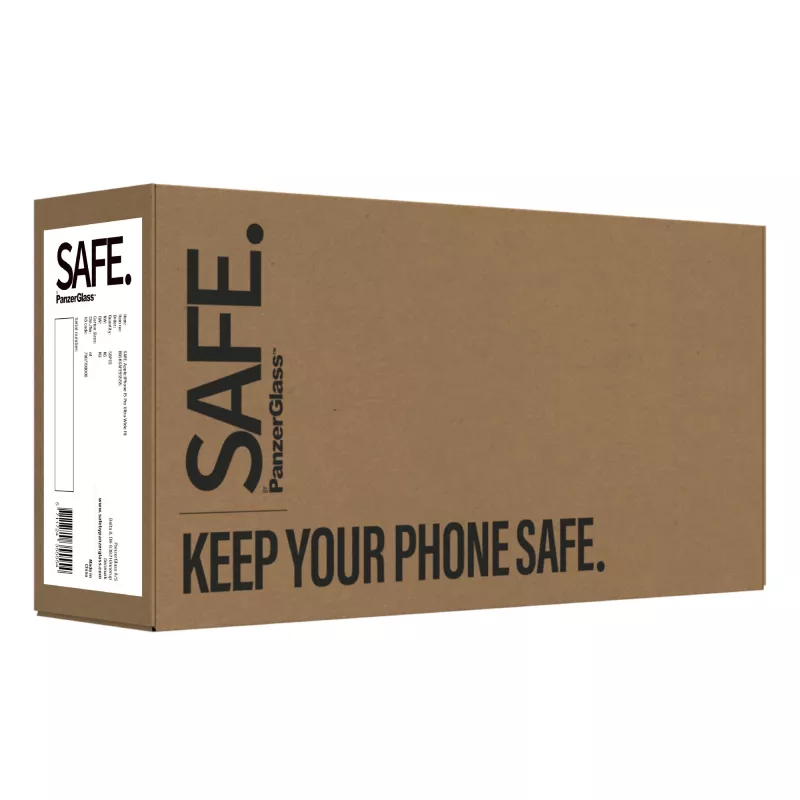PanzerGlass SAFE. by ® Προστατευτική μεμβράνη οθόνης iPhone 15 Pro | Ultra-Wide Fit | BULK