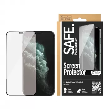 PanzerGlass SAFE. by ® Προστασία οθόνης iPhone X | Xs | 11 Pro | Edge-to-Edge