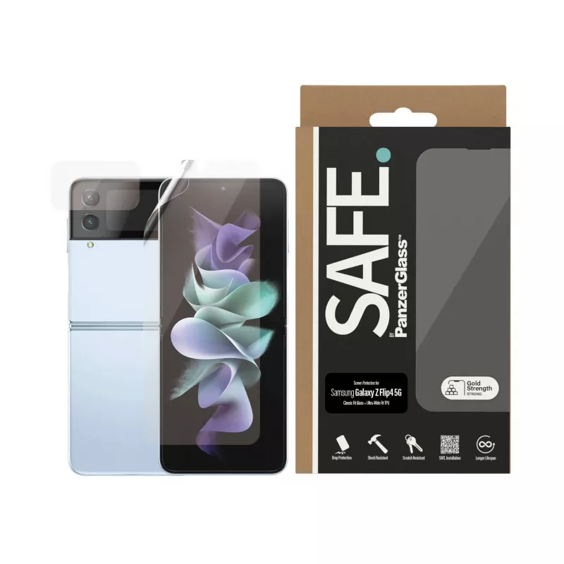 PanzerGlass SAFE. by ® Προστασία οθόνης Samsung Galaxy Z Flip4 5G