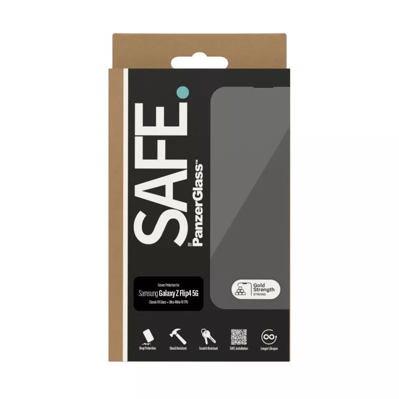 PanzerGlass SAFE. by ® Προστασία οθόνης Samsung Galaxy Z Flip4 5G