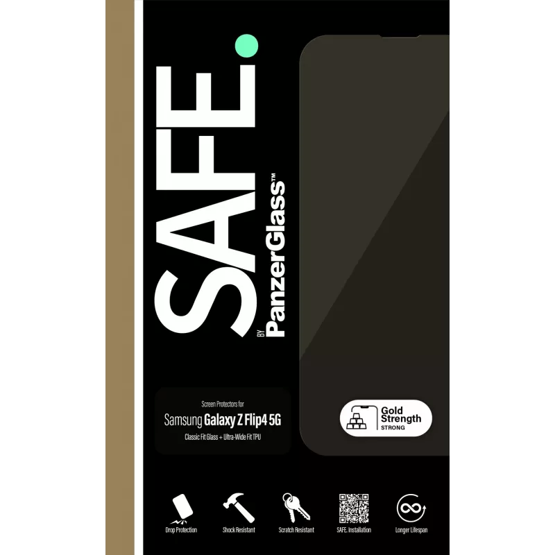 PanzerGlass SAFE. by ® Προστασία οθόνης Samsung Galaxy Z Flip4 5G