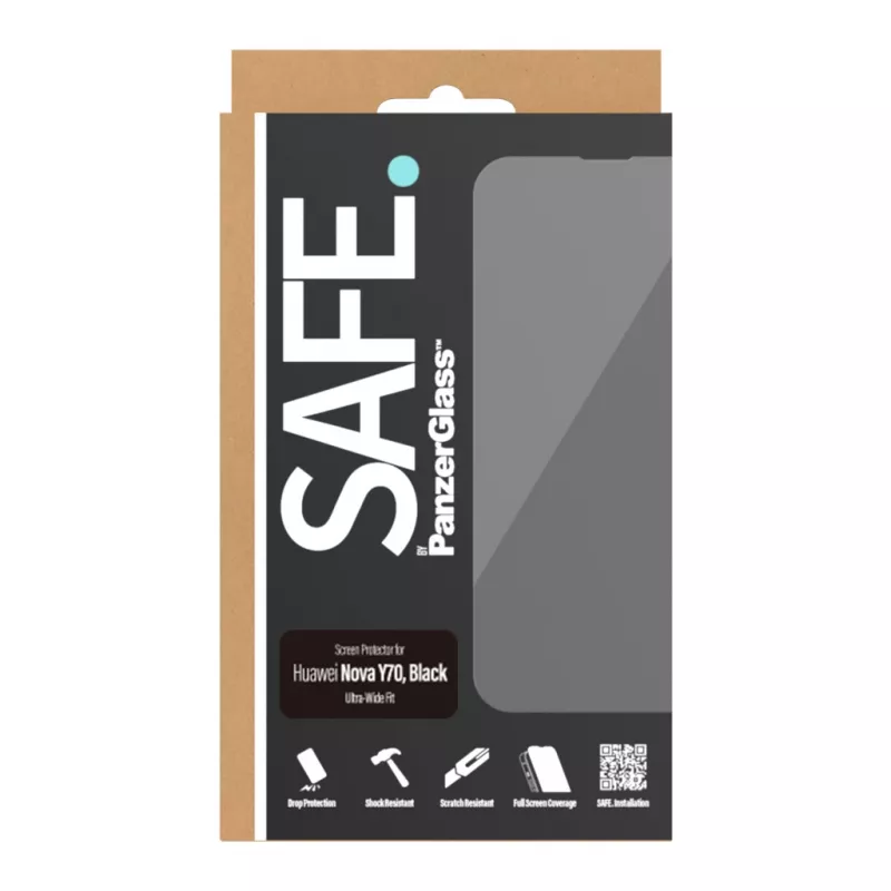 PanzerGlass SAFE. by ® Προστατευτική μεμβράνη οθόνης Huawei Nova Y70 | Y70 Plus | Y71