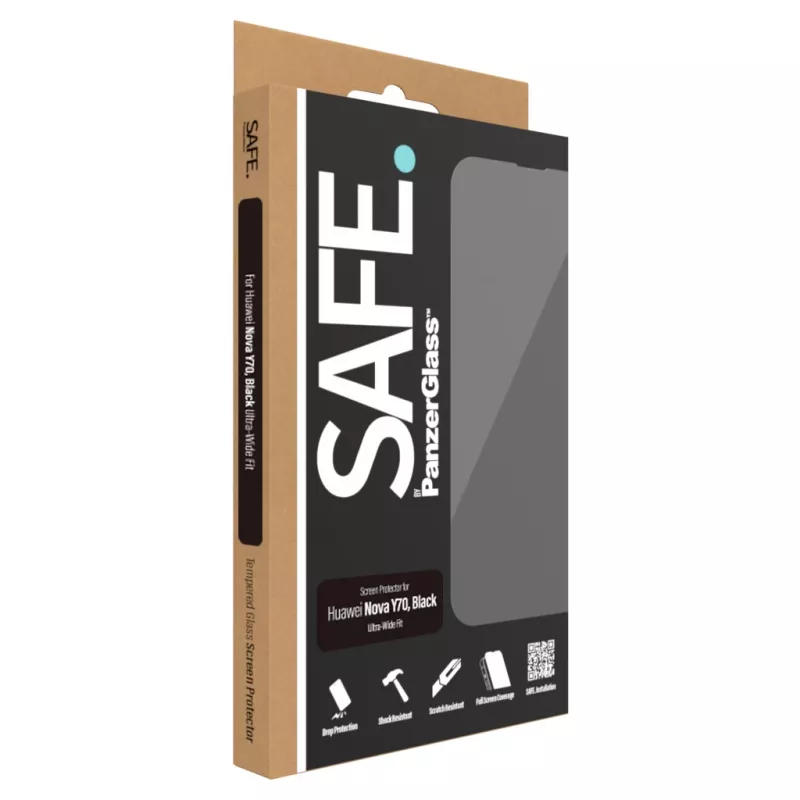 PanzerGlass SAFE. by ® Προστατευτική μεμβράνη οθόνης Huawei Nova Y70 | Y70 Plus | Y71