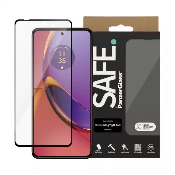 PanzerGlass SAFE. by ® Προστασία οθόνης Motorola MOTO G84 5G | G72 | Ultra-Wide Fit
