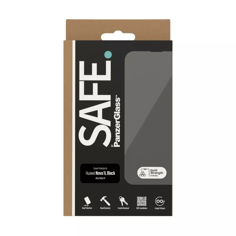PanzerGlass SAFE. by ® Προστασία οθόνης HUAWEI Nova 11 | Ultra-Wide Fit