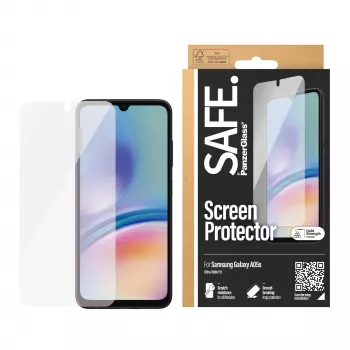 Προστασία οθόνης PanzerGlass για Samsung Galaxy A05s Ultra-Wide Fit PET ανθεκτικό σε γρατσουνιές και κραδασμούς διαφανές 1 τεμ.