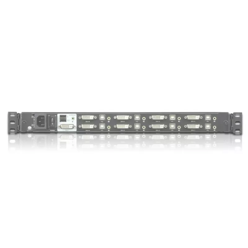 ATEN CL6708MW Διακόπτης KVM Τοποθέτηση σε rack Μαύρο