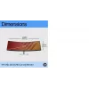 Οθόνη HP E45c G5 45 ιντσών Curved οθόνη LCD ανάλυση DQHD