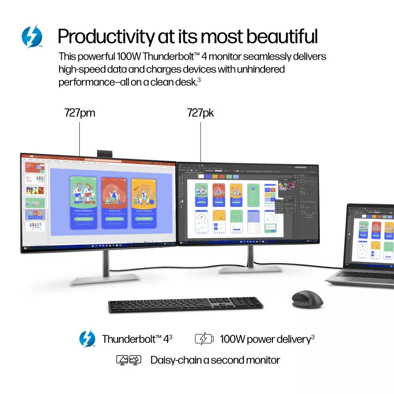 HP Series 7 Pro 27 ίντσες 4K Thunderbolt 4 οθόνη – 727pk