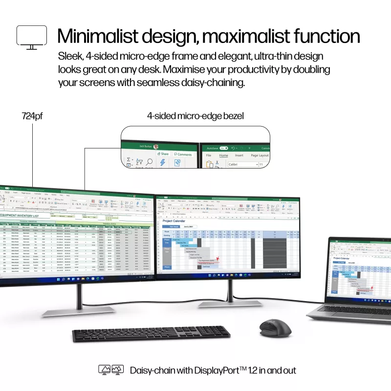 Οθόνη HP Series 7 Pro 23,8 ίντσες FHD LCD 1920x1080