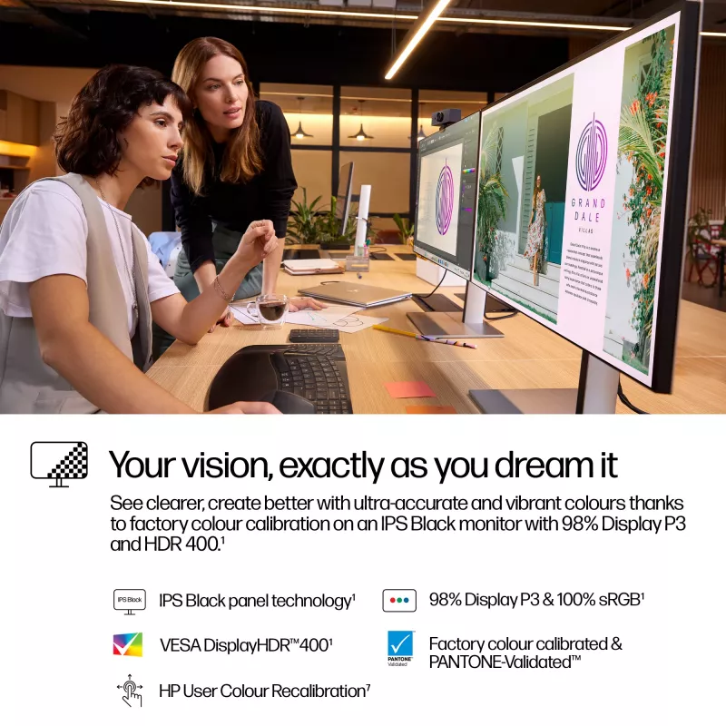 HP Series 7 Pro 27 ίντσες οθόνη QHD – 727pq χωρίς PVC