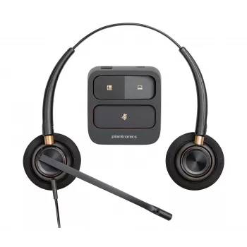 HP Poly EncorePro 520 αμφίπλευρο headset +Quick Disconnect