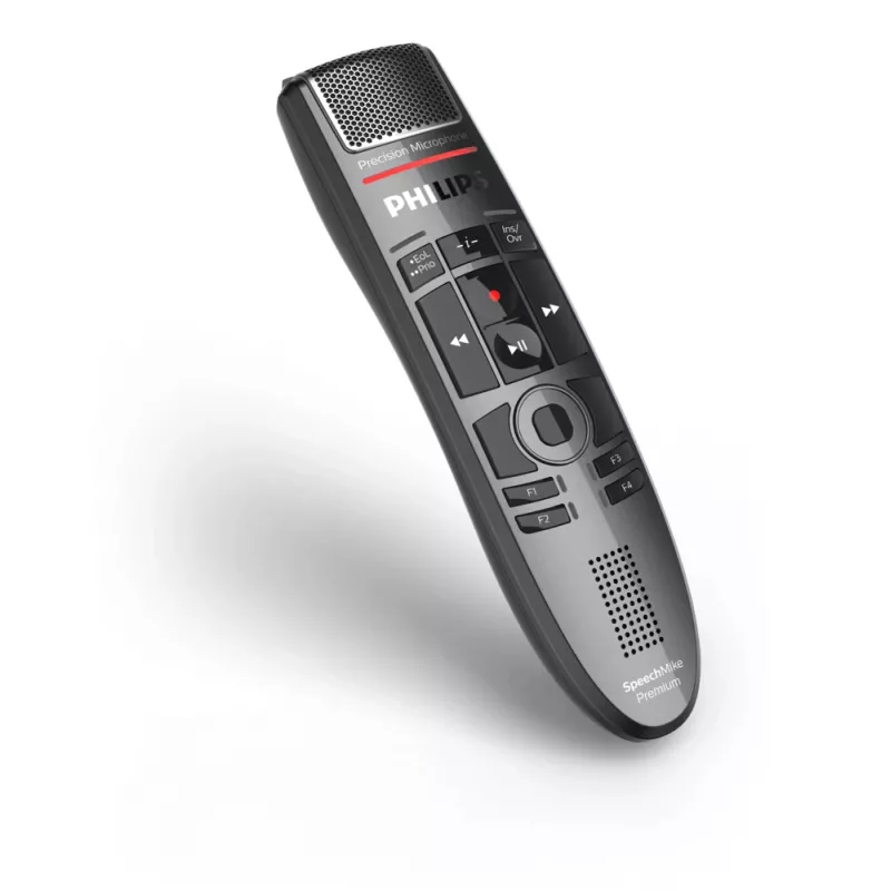 Μικρόφωνο Philips SpeechMike Premium Touch μαύρο μονοκατευθυντικό USB ενσύρματο -37 dB