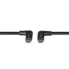Lindy 1m καλώδιο USB 3.2 γωνιακό USB-C σε γωνιακό USB-C, 10Gbps