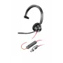 HP Poly Blackwire 3310 Microsoft Teams Certified ακουστικά +USB-C/A adapter TAA
