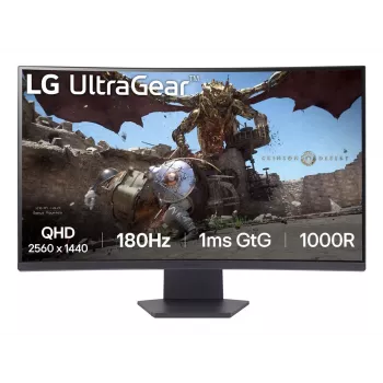 LG 32GS60QC-B οθόνη υπολογιστή 80 cm (31,5 inch) 2560 x 1440 Pixel Quad HD μαύρη