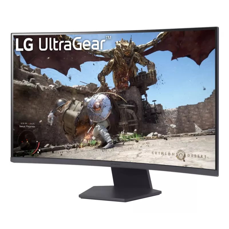 LG 32GS60QC-B οθόνη υπολογιστή 80 cm (31,5 inch) 2560 x 1440 Pixel Quad HD μαύρη
