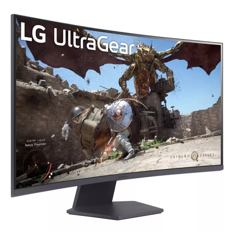 LG 32GS60QC-B οθόνη υπολογιστή 80 cm (31,5 inch) 2560 x 1440 Pixel Quad HD μαύρη