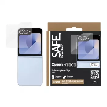 PanzerGlass SAFE. by ® προστασία οθόνης Samsung Galaxy Z Flip6 | Classic Fit
