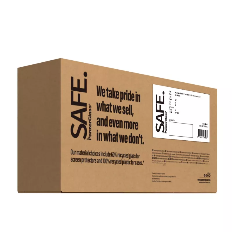 PanzerGlass SAFE. by ® προστασία οθόνης iPhone 16 Pro | Ultra-Wide Fit | BULK