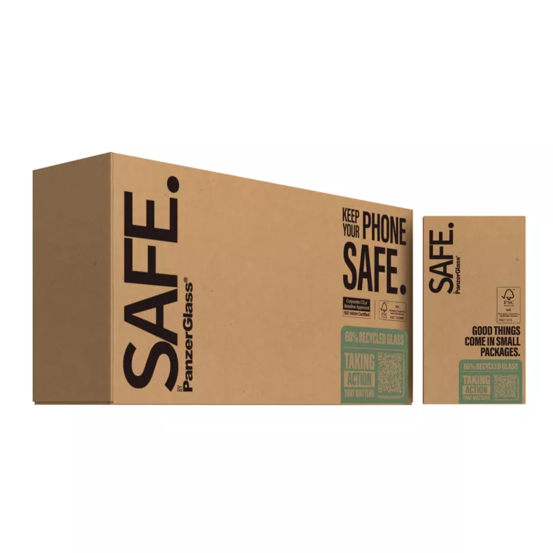PanzerGlass SAFE. by ® προστασία οθόνης iPhone 16 Pro Max | Ultra-Wide Fit | Bulk