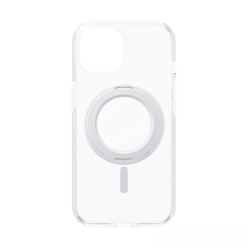 PanzerGlass CARE™ by ® θήκη διαφανές με Silver Kickstand & MagSafe iPhone 15