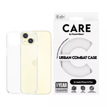 PanzerGlass CARE™ by ® Urban Combat θήκη διαφανές iPhone 15 Plus