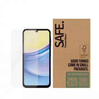 PanzerGlass SAFE. by ® Προστασία οθόνης Samsung Galaxy A16 | A16 5G | Ultra-Wide Fit
