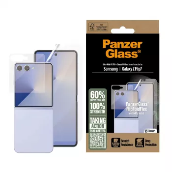PanzerGlass Σετ προστασίας FlipFoldFlex 2-in-1 Classic Fit Γυαλί + Ultra-Wide μεμβράνη TPU για Samsung
